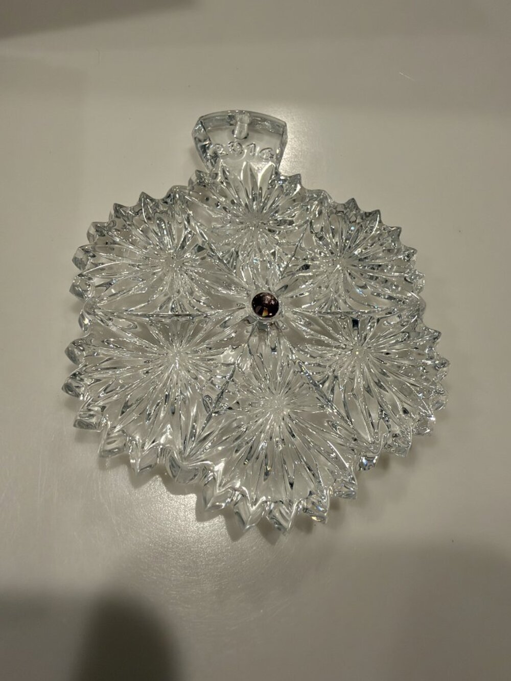 Waterford 2016 Snowflake Wishes Serenity Lavender Ornament New in Box